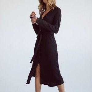 VETTA The Long Cardigan Sweater Dress